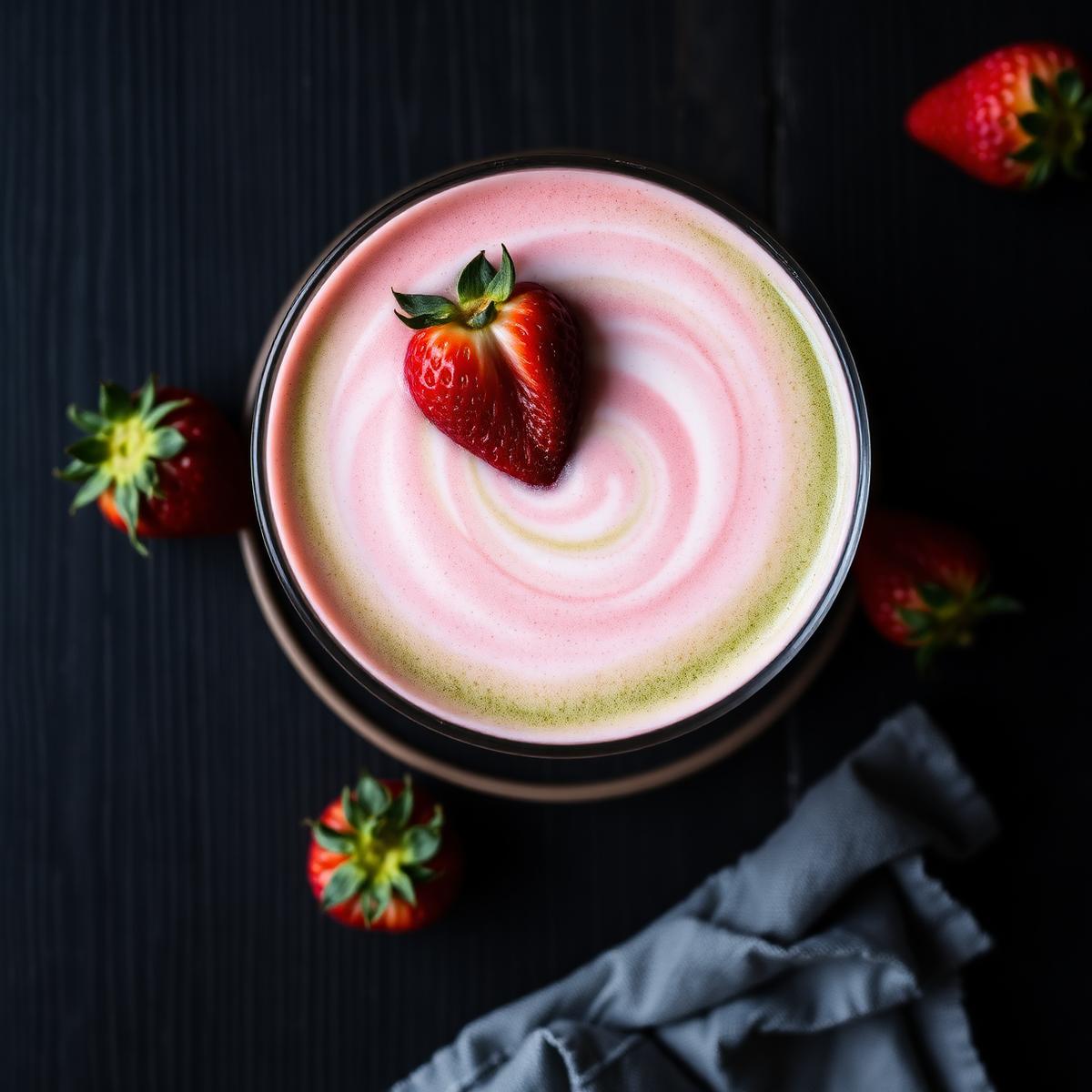 Strawberry Matcha